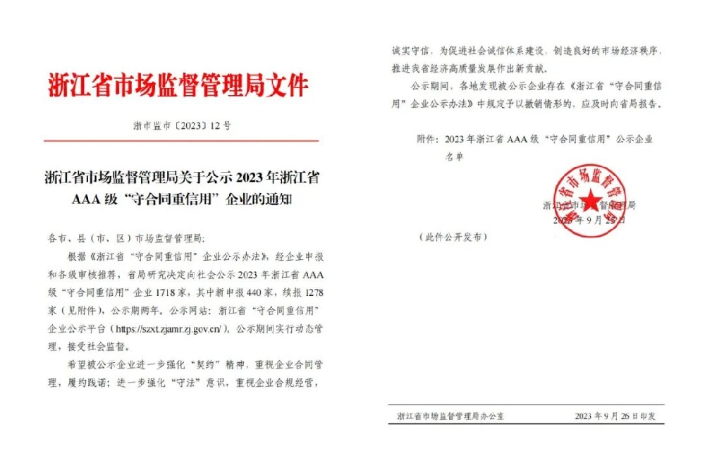 爱游戏最新官网_爱游戏(中国)
家具喜获AAA级“守合同重信用”企业荣誉称号